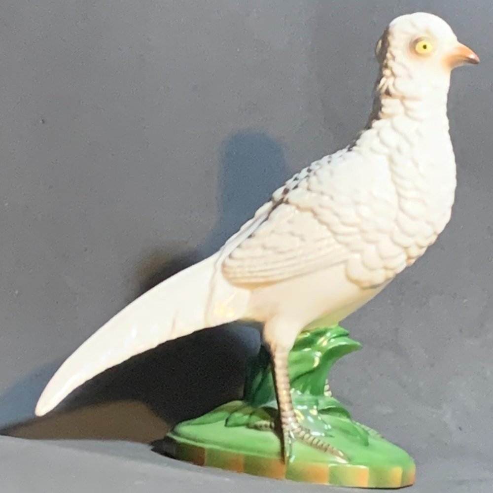 BALL ARTWARE OF CALIFORNIA WHITE DOVE SCULPTURE FIGURE /FIGURINE